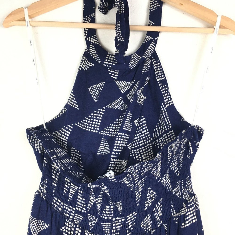 Splendid Navy & White Halter Dress Size X-Small - Picture 6 of 10